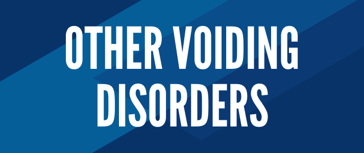 Click here to view other voiding disorders