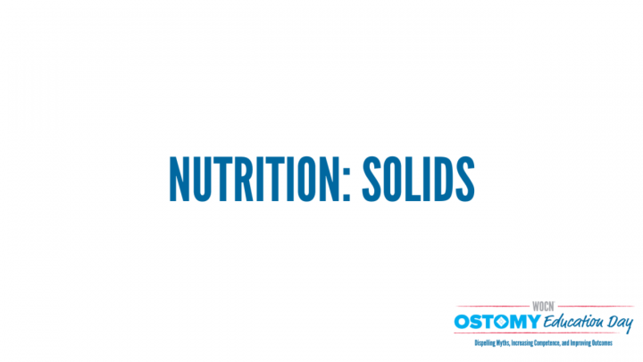 Nutrition: Solids